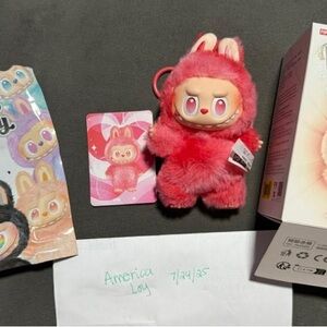 Plush Red Monster Toy